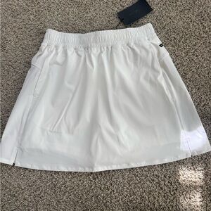 Bad Birdie Brilliant White Performance Skort